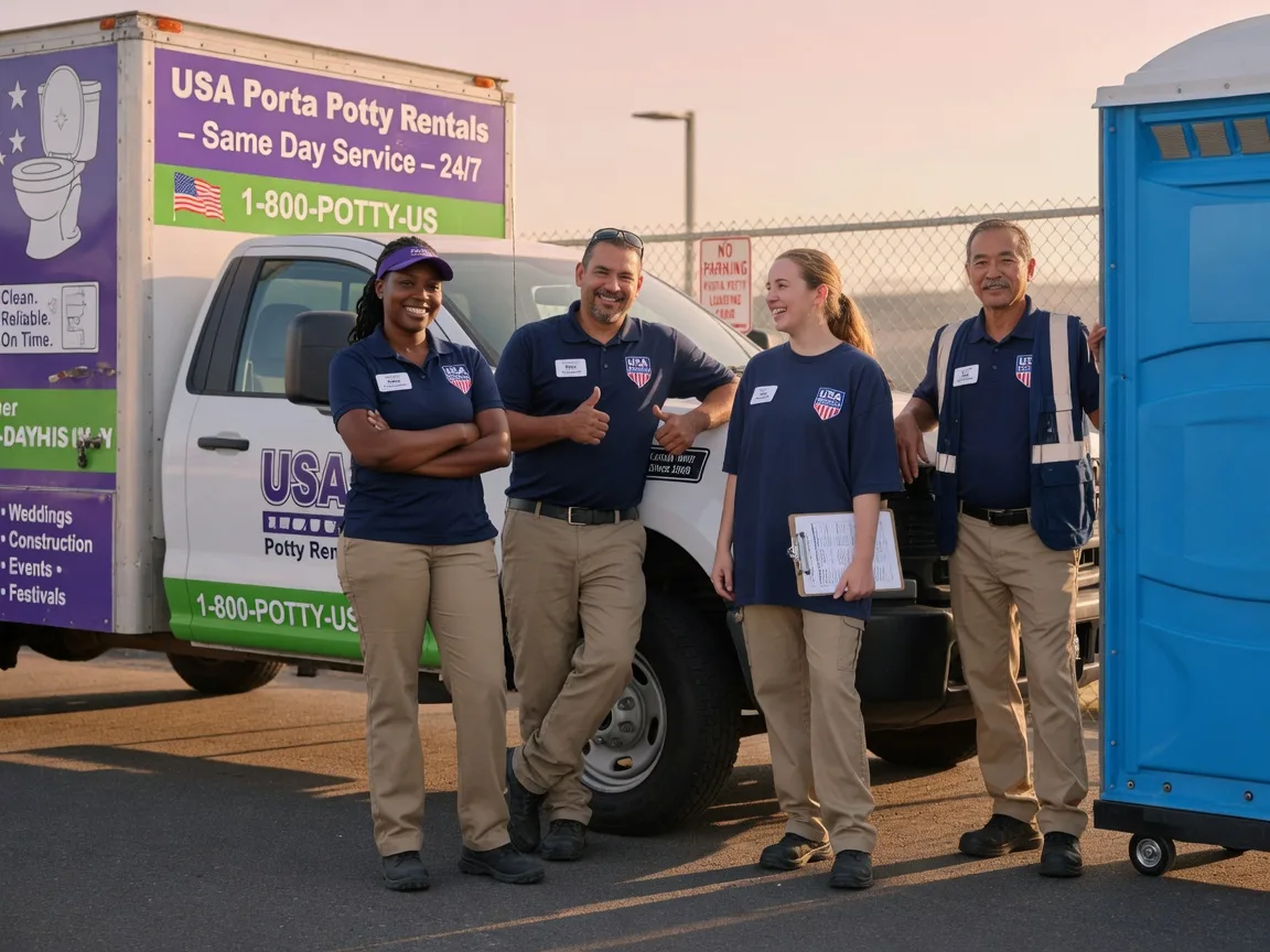 Porta Potty Rental company in Harveys Lake, PA